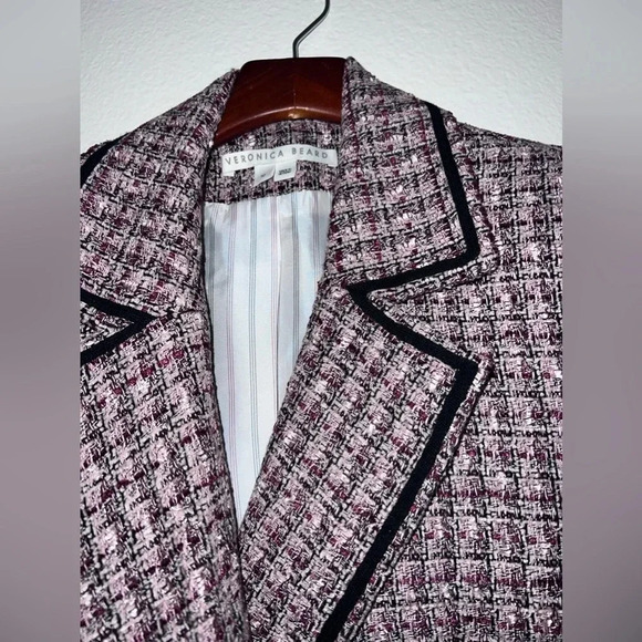 Veronica Beard Tweed Jacket size 10 - Picture 4 of 7